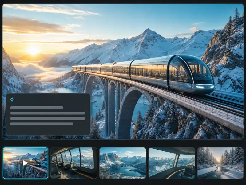 Grok Imagine Video text-to-video generation example