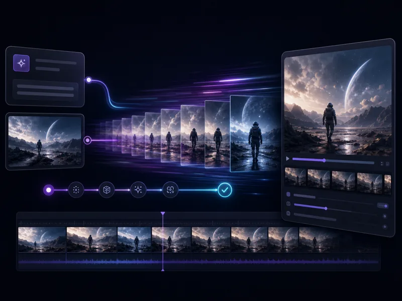 Kling 3.0 Turbo AI video generation workflow
