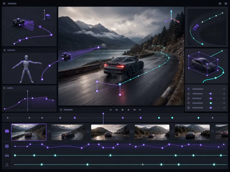 Kling Motion Control AI video generation workflow